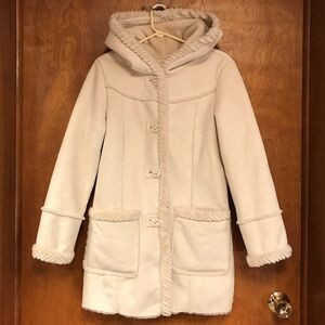 St. John’s Bay | Faux Shearling Fur Lined Winter Coat - Size M